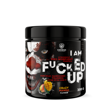I AM F CKED UP Strongest Pre-Workout Formula 60 servings | Megapump